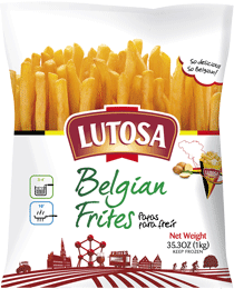 Lutosa Belgian Frites Packaging